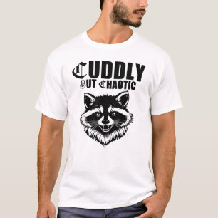 Camiseta Panda de Lixo Gótico Fofo Mas Caótico