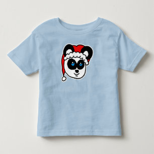 Camiseta Panda de Natal