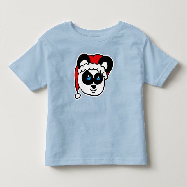 Camiseta Panda de Natal (Frente)
