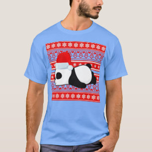 Camiseta Panda de natal feio