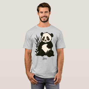 Camiseta Panda de olhos lacrimogêneos   Engraçado