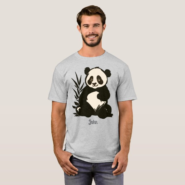 Camiseta Panda de olhos lacrimogêneos | Engraçado (Frente Completa)