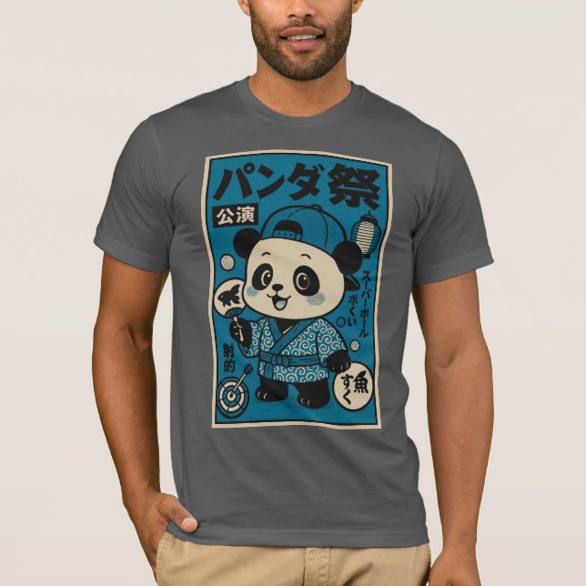 Camiseta Panda depois do Escuro (Frente)