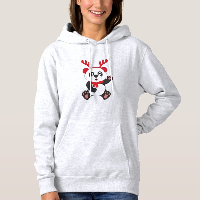 Camiseta Panda design Hoodie (Frente)