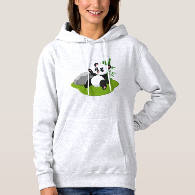 Camiseta Panda design Hoodie (Frente)