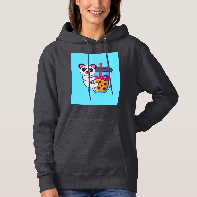 Camiseta Panda design Hoodie (Frente)