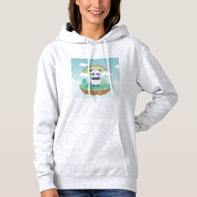 Camiseta Panda design Hoodie (Frente)