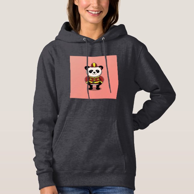 Camiseta Panda design Hoodie (Frente)