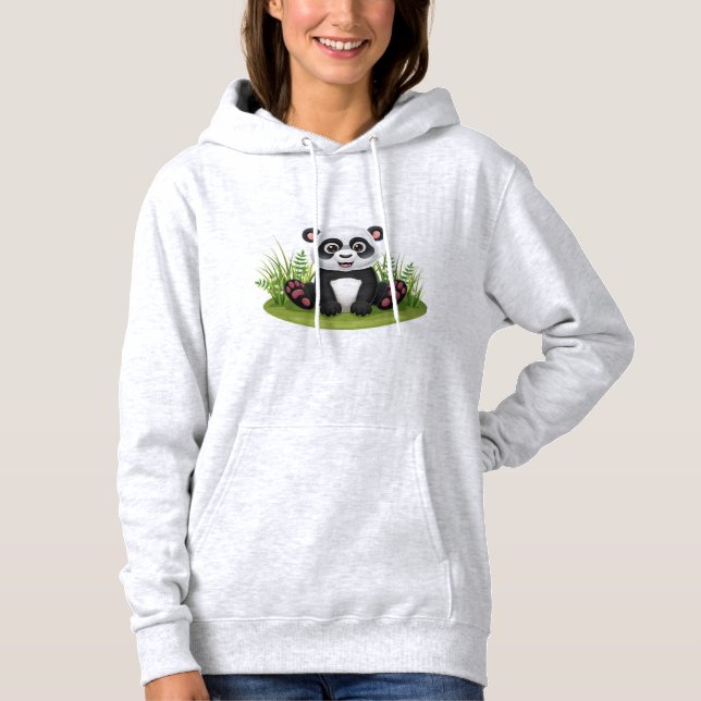 Camiseta Panda design Hoodie (Frente)