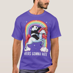 Camiseta Panda Dirigindo Invedores Do Unicórn Vai Odiar Rai