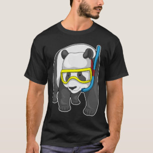 Camiseta Panda Diver Snorkel