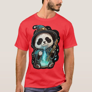 Camiseta Panda do Assistente em Cubo