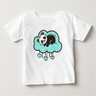 Camiseta Panda do estilo cartoon bonito