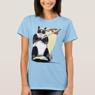 Camiseta Panda do samurai