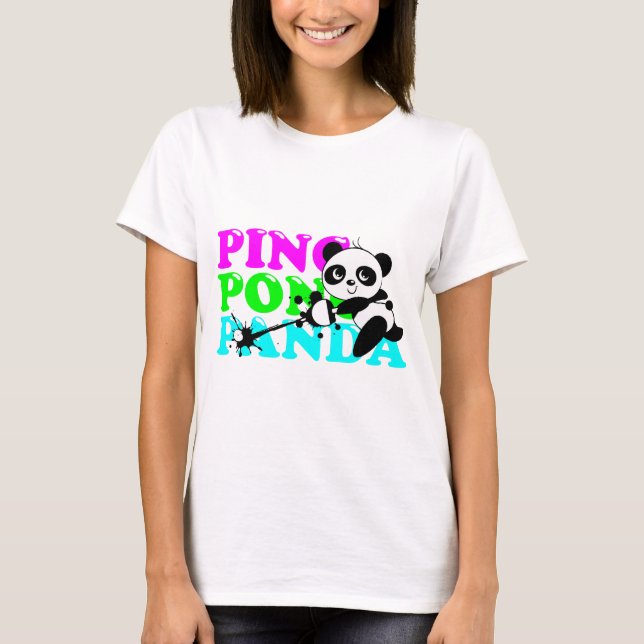 Camiseta Panda do Sibilo-Pong (Frente)