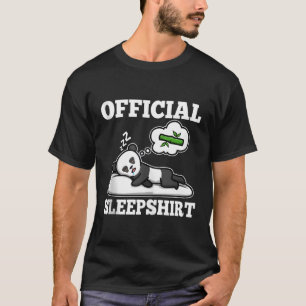 Camiseta Panda do Sono Oficial