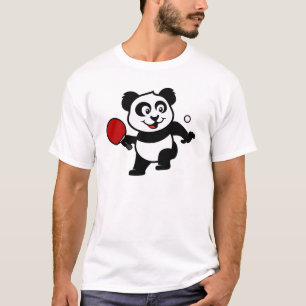 Camiseta Panda do ténis de mesa
