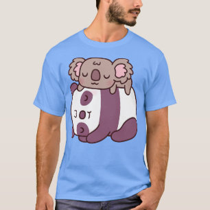 Camiseta Panda E Urso De Koala, Que Dormem Bastante