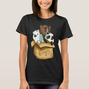 Camiseta Panda E Urso Nu Focados Em Ursos Bebês
