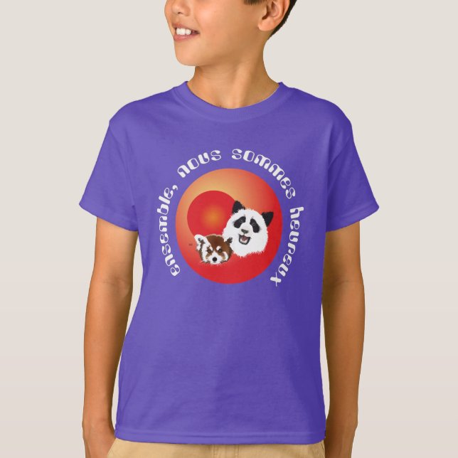 Camiseta Panda encontro - Shirt (Frente)