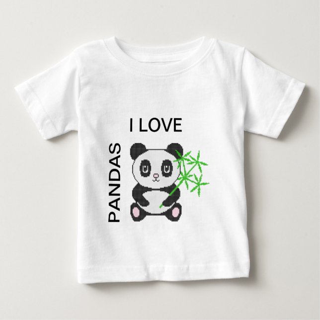 Camiseta Panda engraçada (Frente)