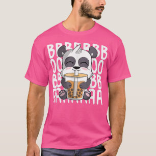 Camiseta panda engraçada e engraçada Bebendo de Panda do an