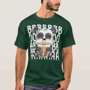Camiseta panda engraçada e engraçada Bebendo de Panda do an