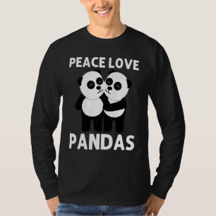Camiseta Panda Engraçada Para Homens Mulheres Pandas Gigant