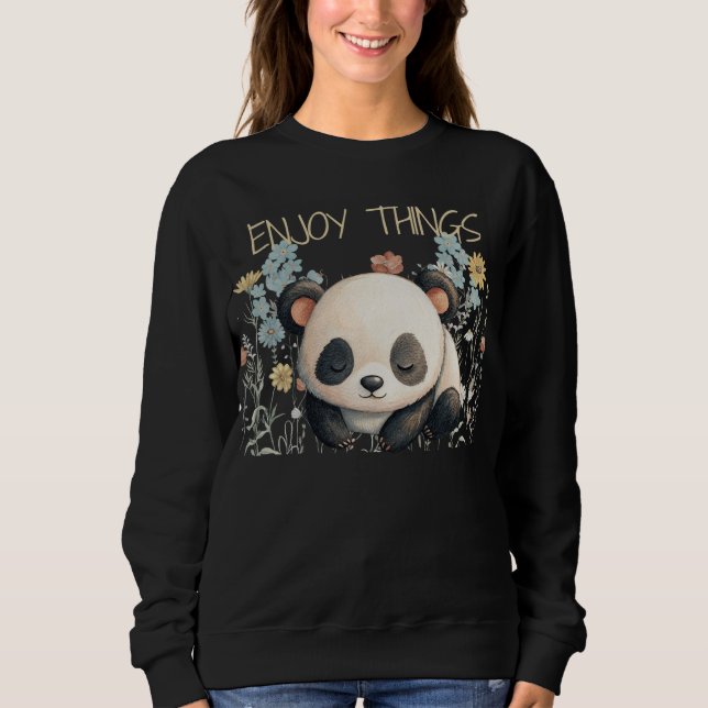 Camiseta Panda Enjoy Things (Frente)