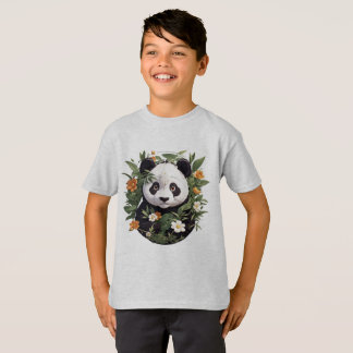 Camiseta Panda Entre Blossomas