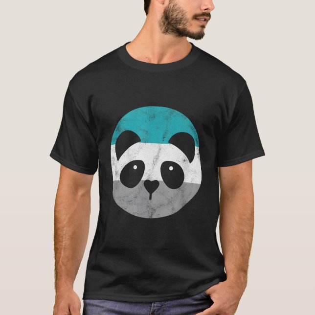 Camiseta Panda Face For Ou (Frente)