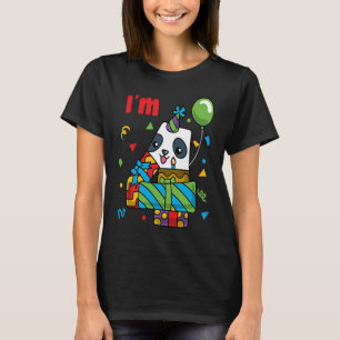Camiseta Panda, Festa de aniversário infantil de 4 anos