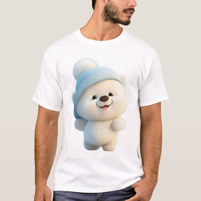 Camiseta panda flexível (Frente)