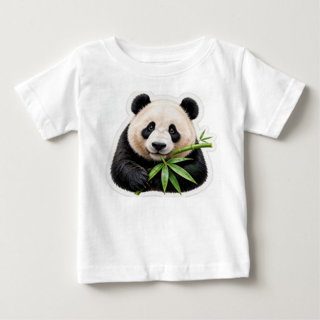 Camiseta Panda fofo (Frente)