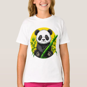 Camiseta Panda fofo
