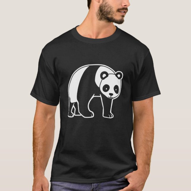 Camiseta Panda Gigante (Frente)