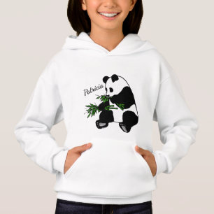 Camiseta Panda Gigante Come Bambu Nome