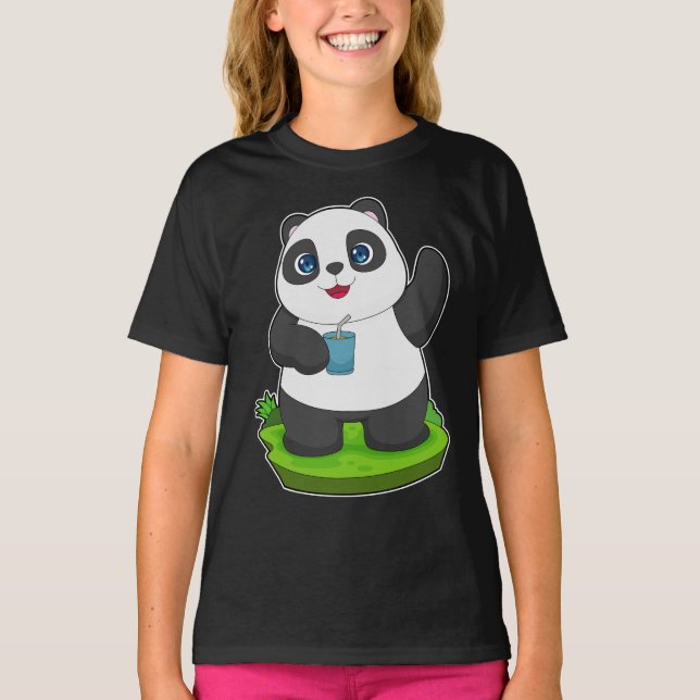 Camiseta Panda Juice (Frente)