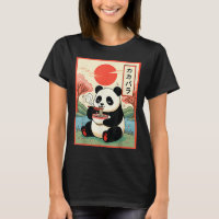 Panda Kawaii Comendo Ramen Anime Macarrão Japonês 