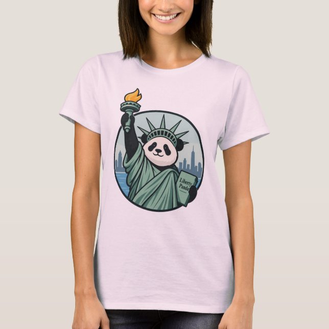 Camiseta Panda Liberdade (Frente)