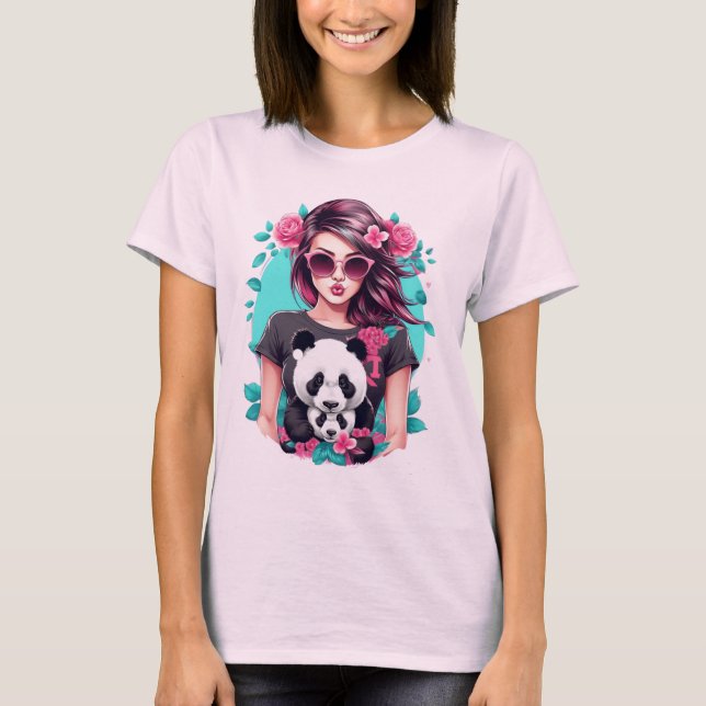 Camiseta Panda Love (Frente)