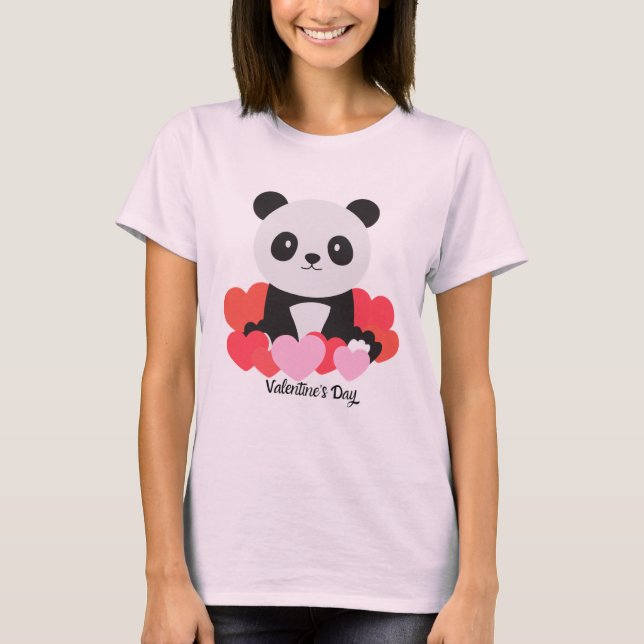 Camiseta Panda Love (Frente)