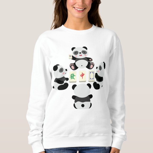 Camiseta Panda Mahjong (Frente)