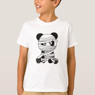 Camiseta Panda Mummy Pumpkin Pandas Happy Halloween