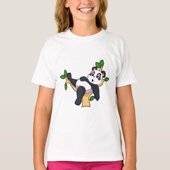 Camiseta Panda na árvore (Frente)