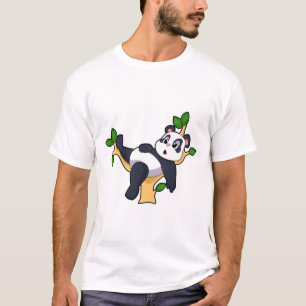 Camiseta Panda na árvore