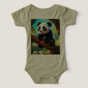 Camiseta Panda na Árvore Encantada