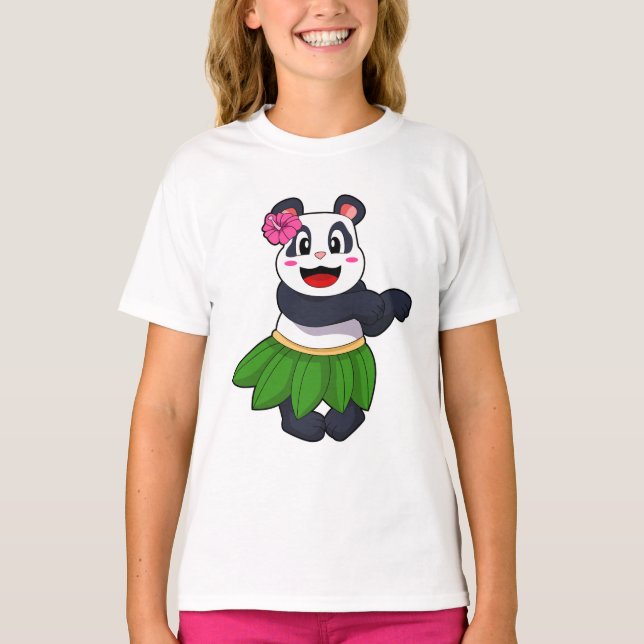 Camiseta Panda na dança do Balé (Frente)