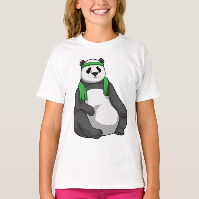 Camiseta Panda na Malhação com Toalha (Frente)