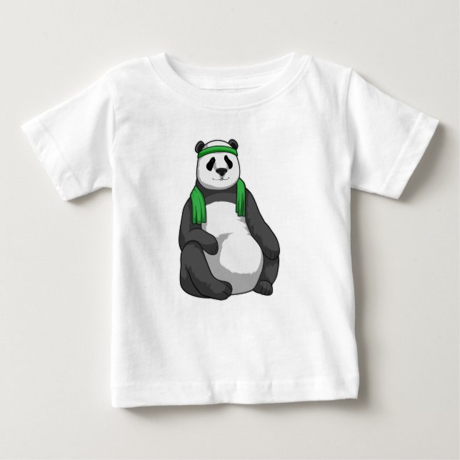 Camiseta Panda na Malhação com Toalha (Frente)